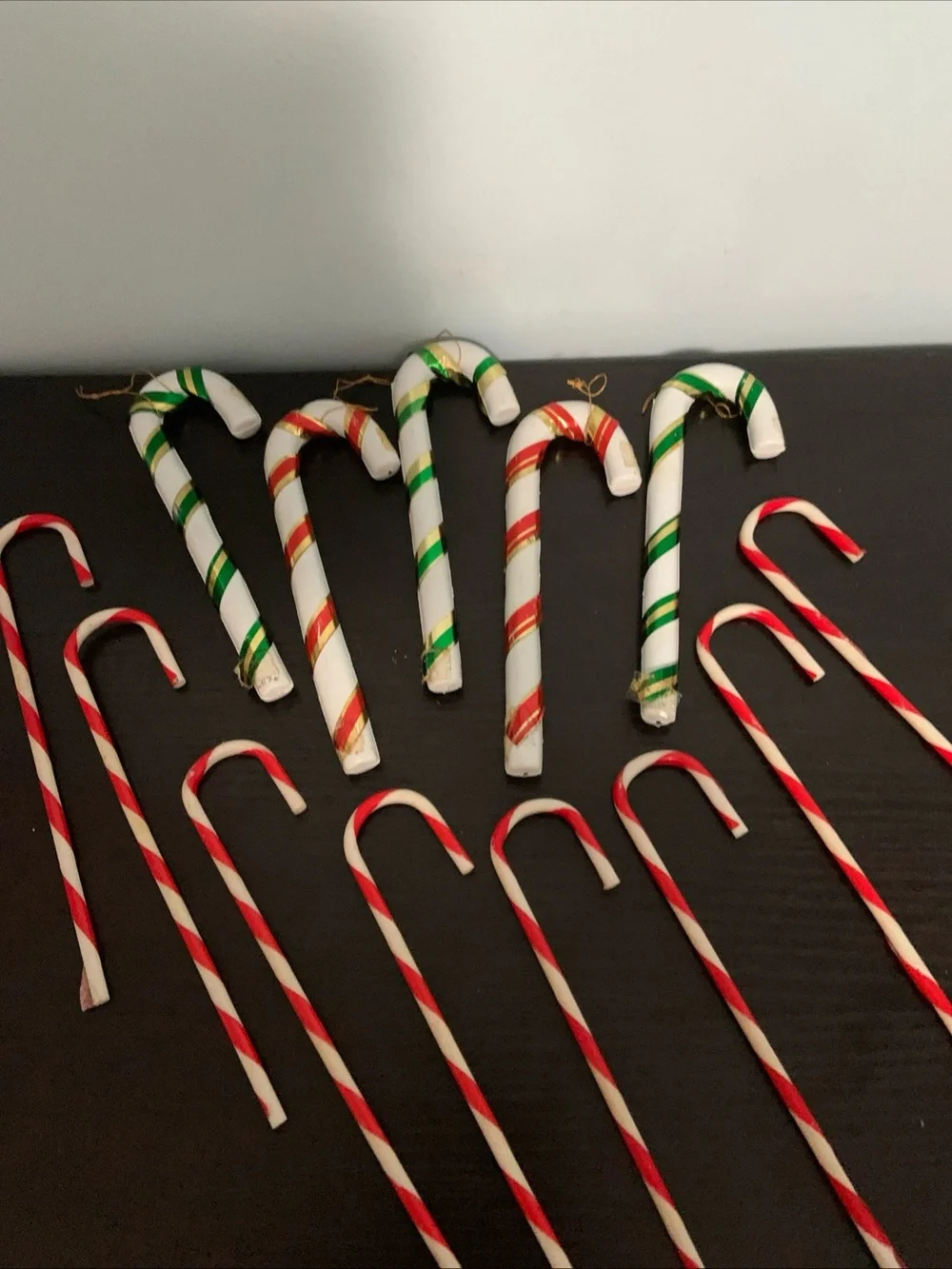 Candy Cane Ornaments/Decorations Group
